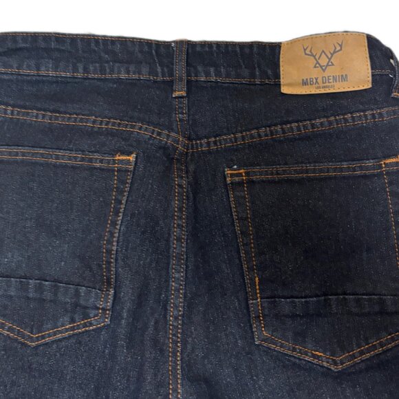 MBX Denim Dark Wash Jeans Size 30/30 - Picture 4 of 4